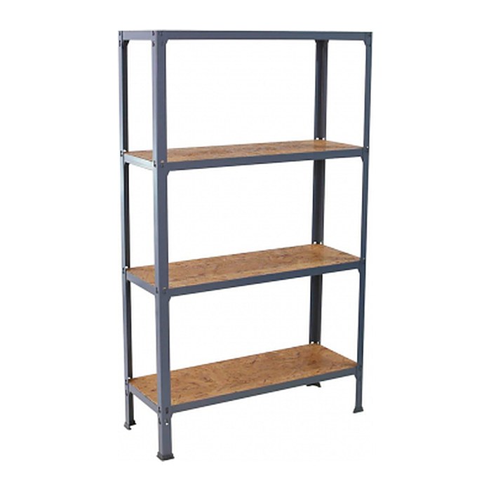 Simonrack Regal SIMONHOME CLICK MINI 8425437128882 grau, braun 80,0 x 30,0 x 160,0 cm