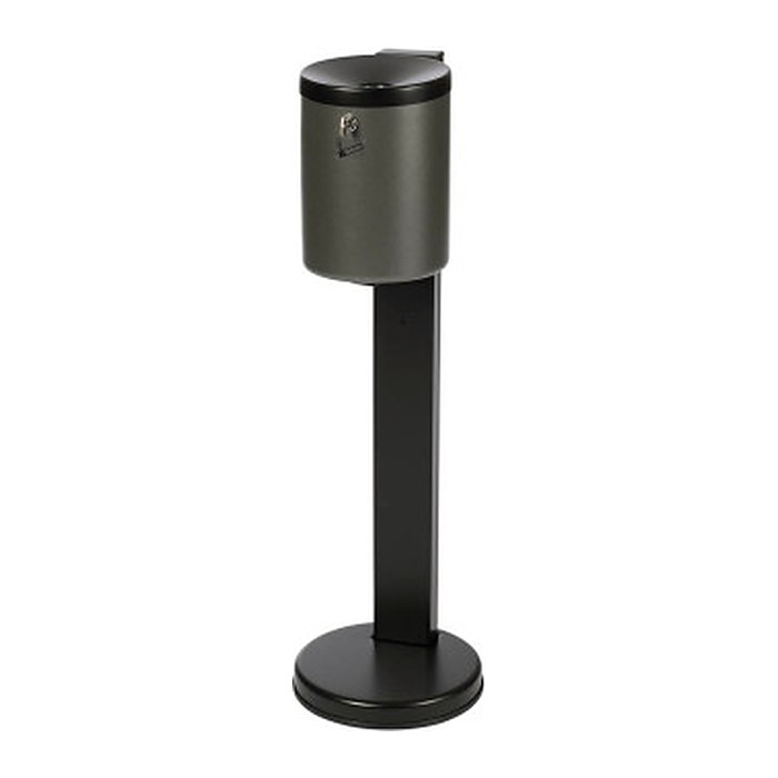 TKG Rondo Maxi Standaschenbecher graphit abschließbar, 1 St.