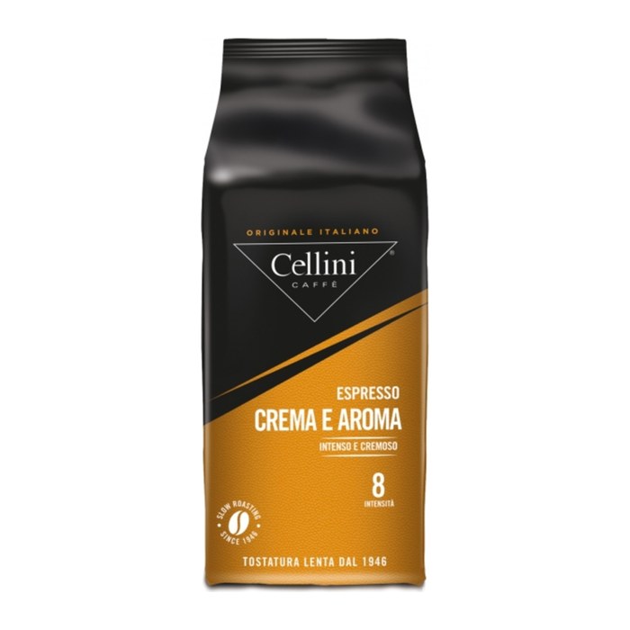 Cellini CREMA E AROMA Espressobohnen, Arabicabohnen kräftig, 1 kg