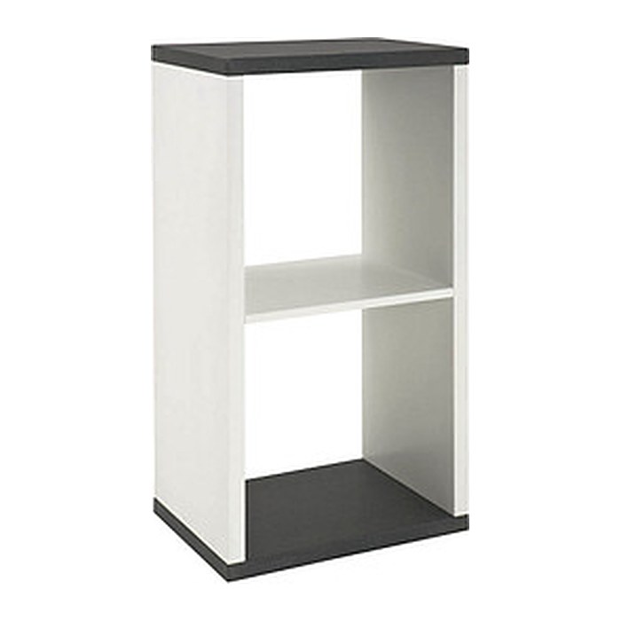 HAKU Möbel Aktenregal granitoptik, weiß 43,0 x 30,0 x 84,0 cm, 1 St.