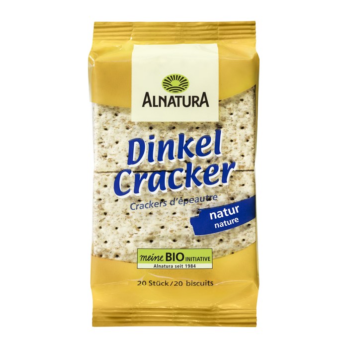 ALNATURA Bio Dinkel Cracker natur 100,0 g, 1 St.