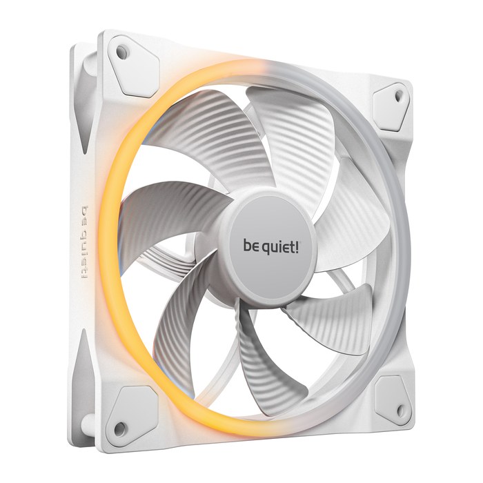 be quiet! Lüfter Light Wings PWM Reverse 140mm White