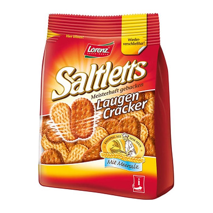 Saltletts LaugenCracker Gebäck 150,0 g, 1 St.
