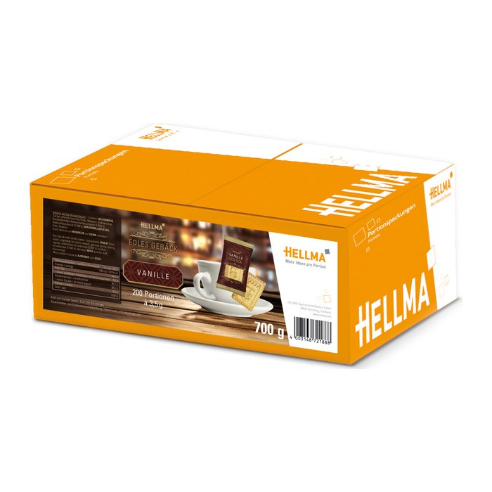 HELLMA Edles Vanille Kekse 200 St./700,0 g, 200 St.