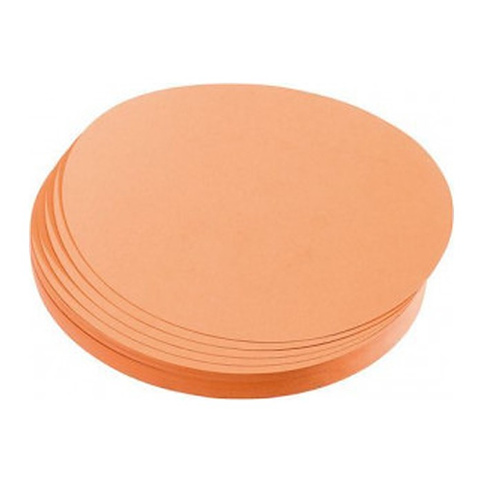 FRANKEN Moderationskarten orange Ø 14,0 cm, 500 Blatt