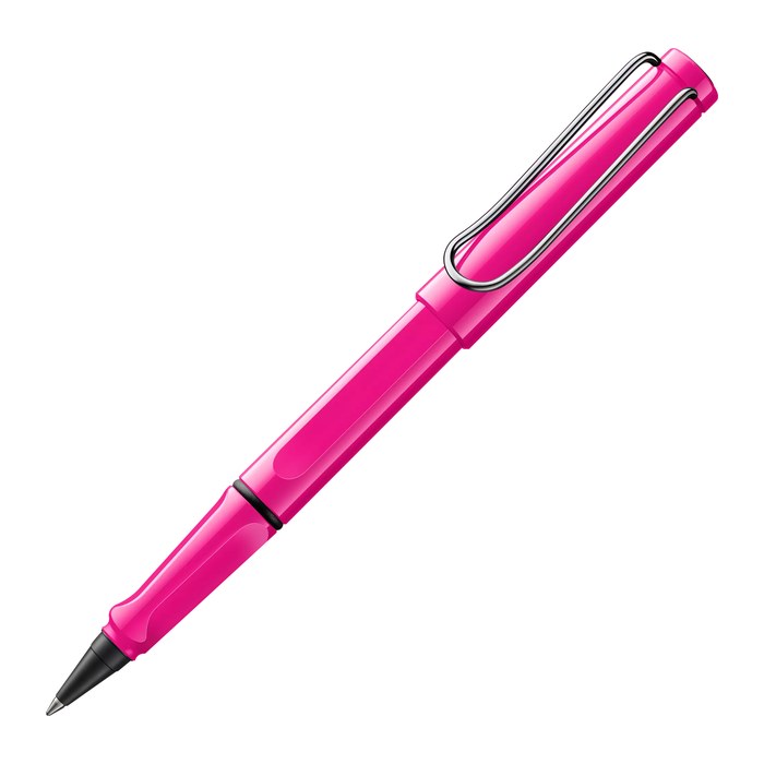 LAMY safari Tintenroller pink, Schreibfarbe: blau, 1 St.