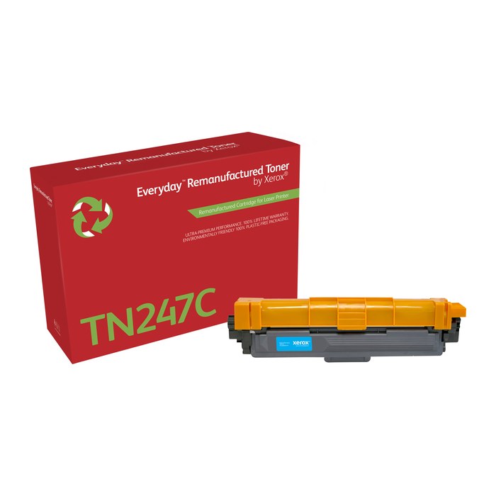 Xerox Toner Everyday Brother TN247C Cyan Remanufactured