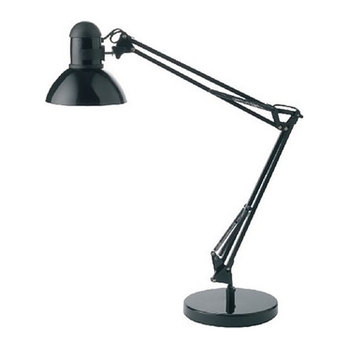 ALBA ARCHITEKT LED Schreibtischlampe schwarz