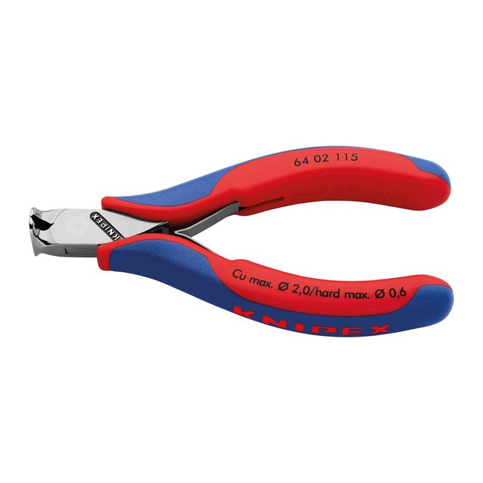 KNIPEX Elektronik-Vornschneider 64 02 115 mit Facette