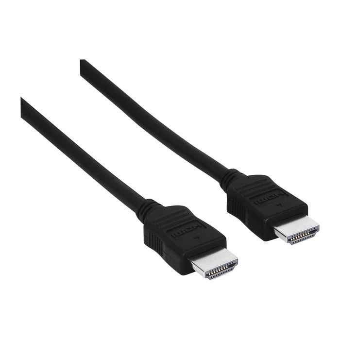 hama HDMI Kabel 5,0 m schwarz, 1 St.