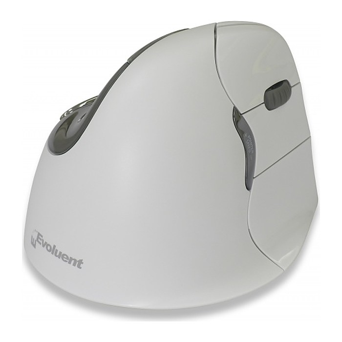 BAKKER ELKHUIZEN Evoluent 4 Bluetooth Maus ergonomisch kabellos weiß
