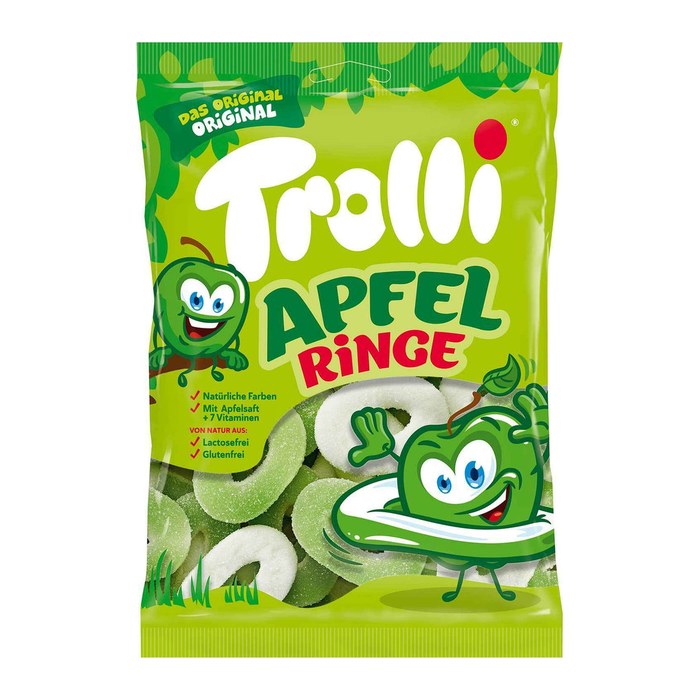 Trolli APFEL Ringe Fruchtgummi 150,0 g, 1 St.