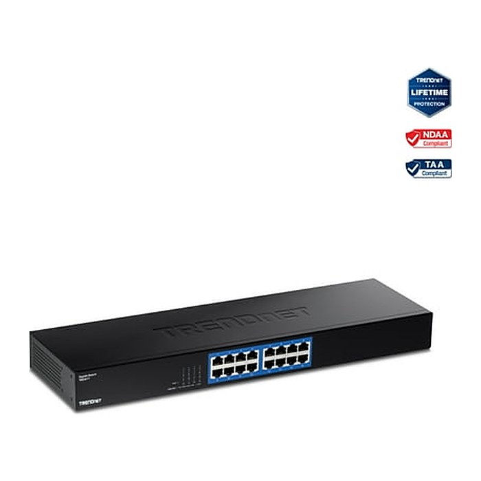 TRENDnet Switch 16-Port Gbit 19"