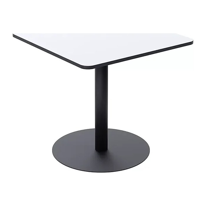 meet powered by PAPERFLOW MEZZO Bistrotisch quadratisch MDF-Platte weiß 80,0 x 80,0 x 75,0 cm, 1 St.