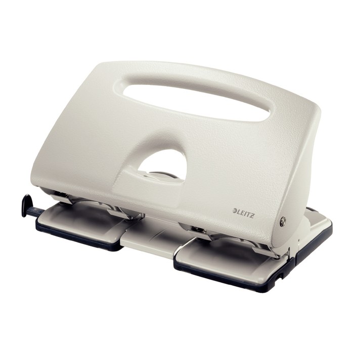 LEITZ Doppellocher 5132 grau, 1 St.