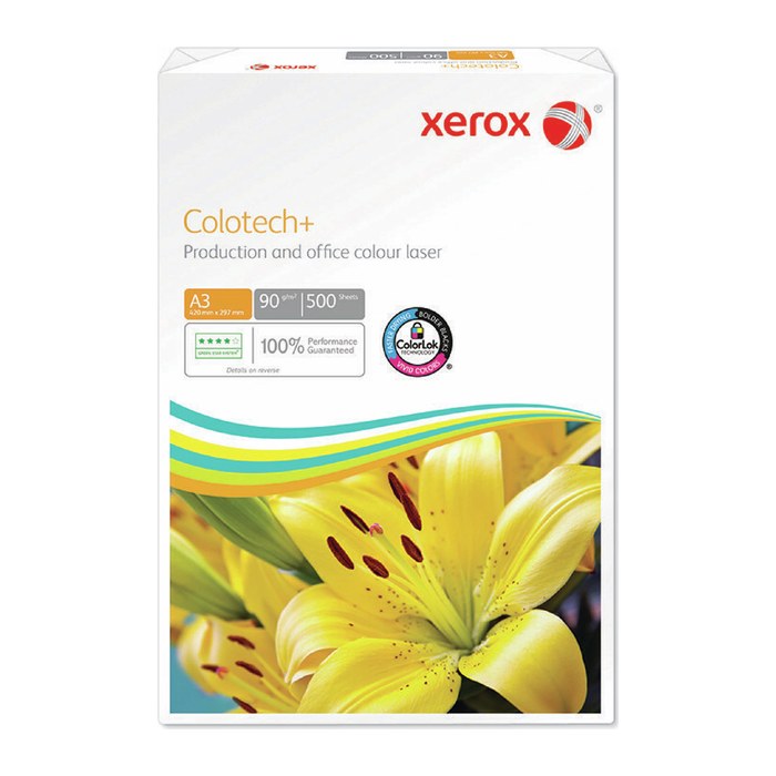 xerox Laserpapier Colotech+ DIN A3 90 g/qm 500 Blatt