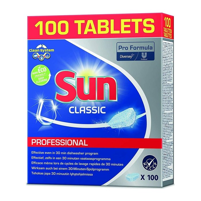 Sun PROFESSIONAL CLASSIC Spülmaschinentabs, 100 St.