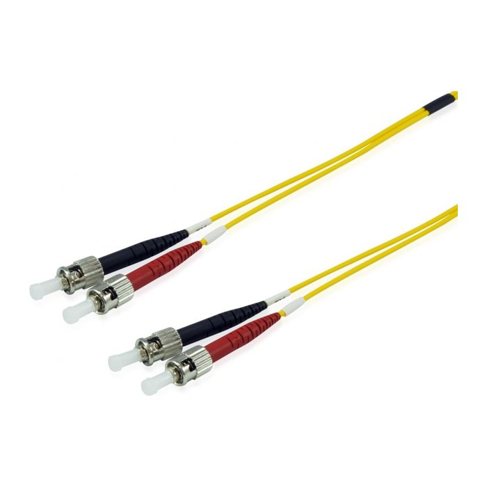 Equip Patchkabel ST->ST 3.00m Singlemode Duplex OS2 gelb Polybeutel