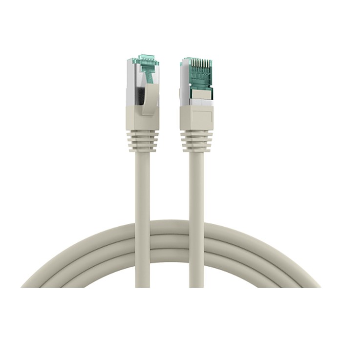 EFB RJ45 Patchkabel S/FTP Cat.6A LSZH 0.25m grau