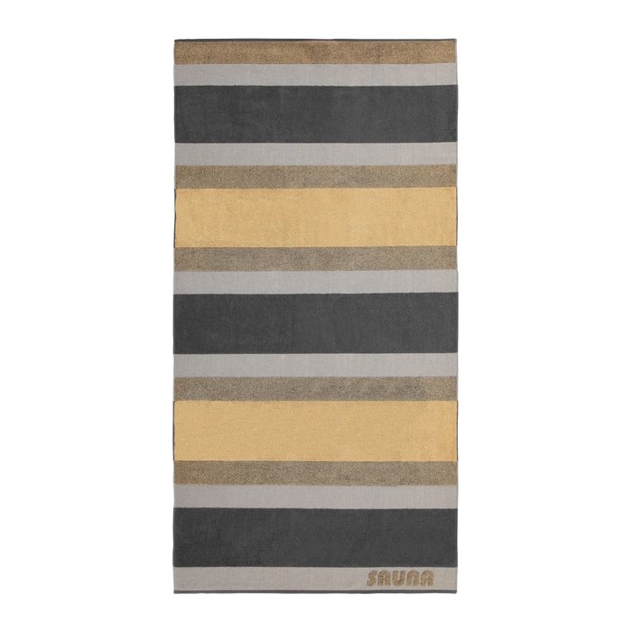 Dyckhoff Saunatuch XL Stripe gelb 100,0 x 200,0 cm