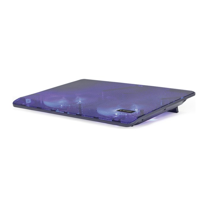 gembird Notebook-Kühler Höhenverstellbar bis 15,6" 2 Lüfter