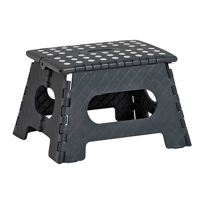 Zeller Tritthocker schwarz 1 Stufe, H: 22,0 cm