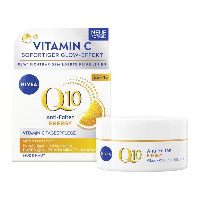 NIVEA Q10 Anti-Falten ENERGY LSF 15 Gesichtscreme 50,0 ml