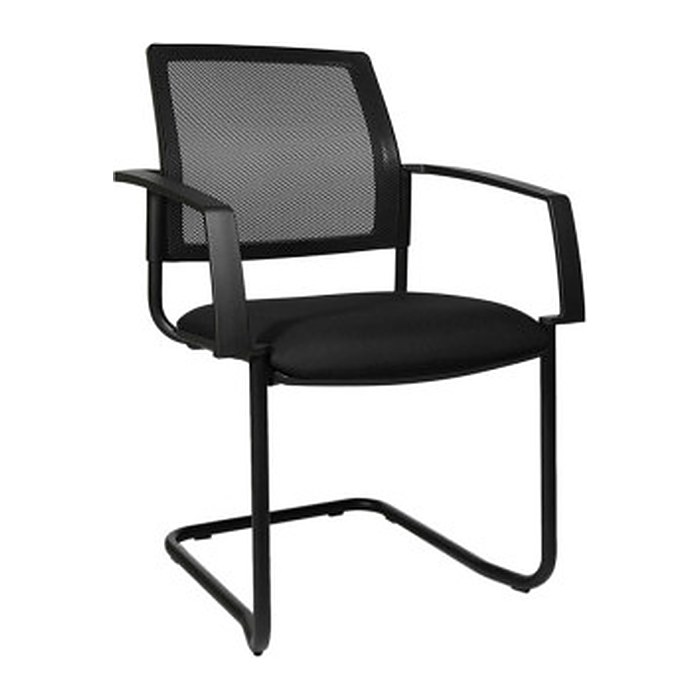Topstar Besucherstühle BtoB 20 BB400A G200 schwarz Stoff, 2 St.