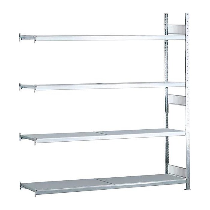 SCHULTE Anbau-Schwerlast-Weitspannregal WS 2000 15597 silber 200,0 x 80,0 x 250,0 cm