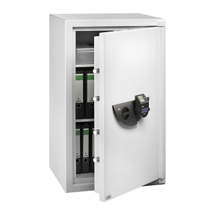 BURG WÄCHTER Sicherheitsschrank WS Office 804 E FP Sicherheitsstufe B nach VDMA 24992 lichtgrau 64,1 x 55,4 x 109,6 cm