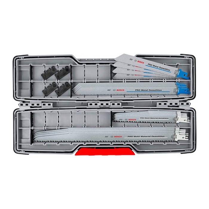 BOSCH PRO Tough Box Demolition Säbelsägeblätter-Set 16-teilig, 1 Set