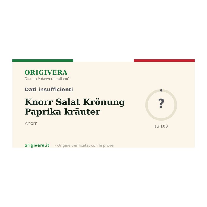 Knorr® Paprika-Kräuter Salatdressing 500,0 g, 1 St.