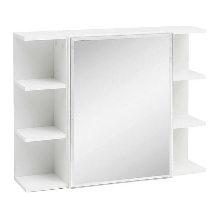 WOHNLING Spiegelschrank WL5.754 weiß 80,0 x 20,0 x 65,0 cm