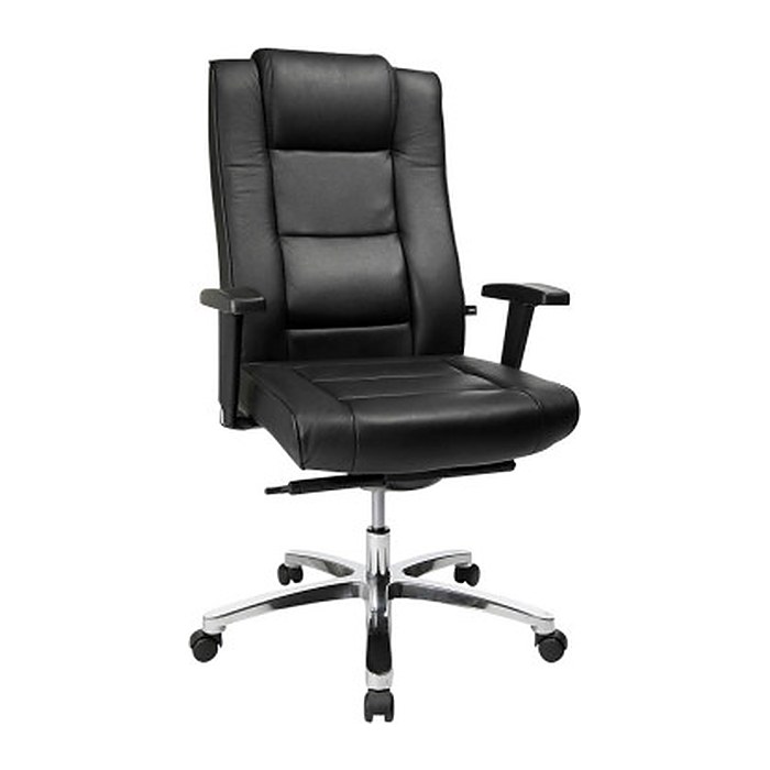 Topstar Chefsessel Sitness Director 10, SK739T A80 Leder schwarz, Gestell alu