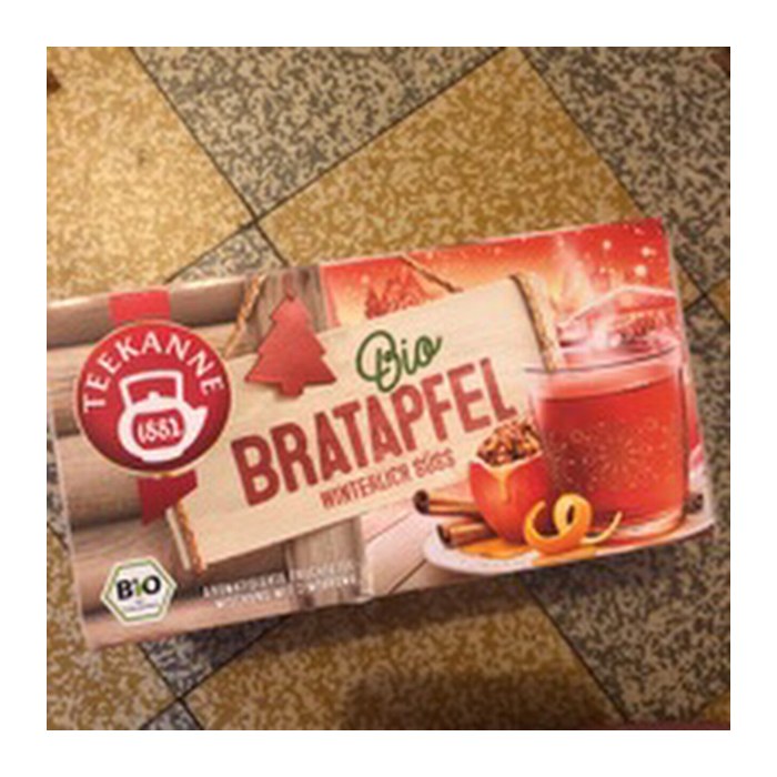 TEEKANNE Bio Bratapfel Bio-Tee 18 Portionen