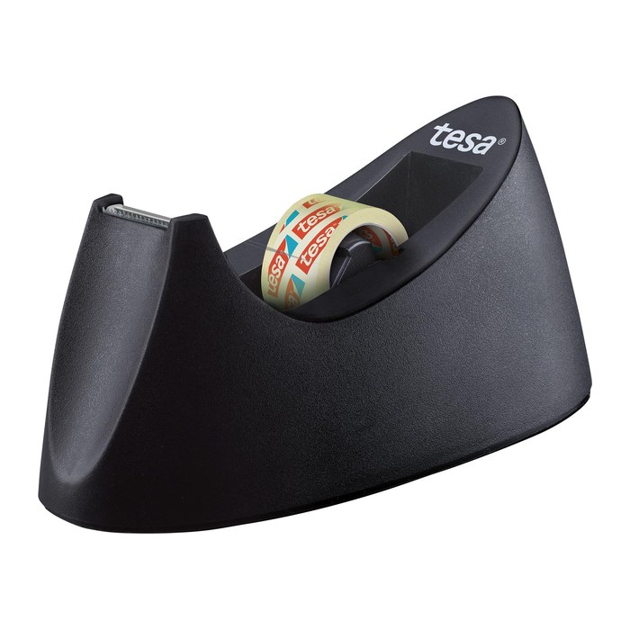 tesa Tischabroller Curve schwarz