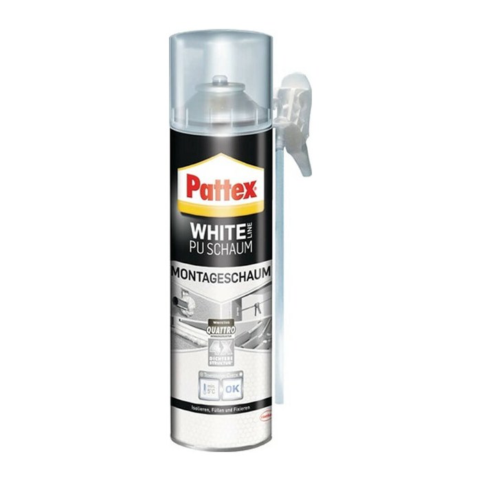 Pattex Montageschaum White Line PU-Schaum 500,0 ml, 1 St.