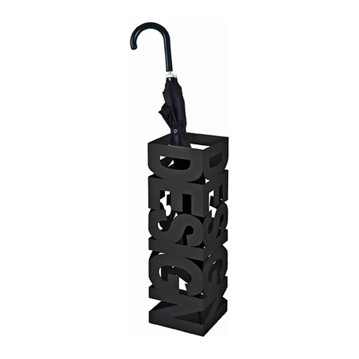 HAKU Möbel Schirmständer 26525 schwarz, Stahl