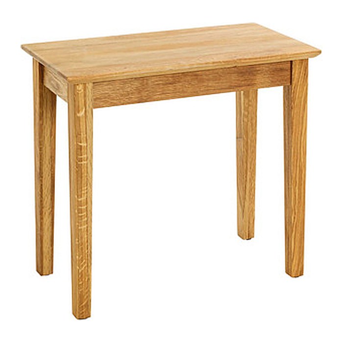 HAKU Möbel Beistelltisch rechteckig Holz schwarz 56,0 x 30,0 x 52,0 cm, 1 St.