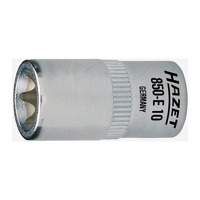 HAZET 1/4 Zoll Außen-TORX (TX) Steckschlüsseleinsatz Größe: E 8 Länge: 25,0 mm