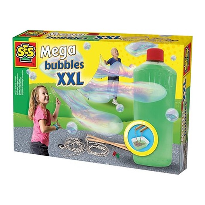 SES Creative® Riesen-Seifenblasen-Set Megga Bubble XXL, 1 Set