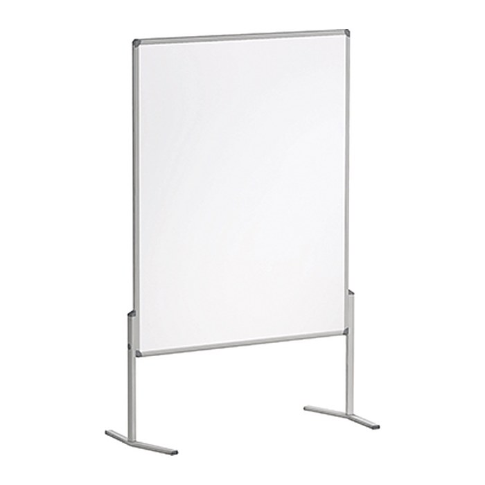 FRANKEN Moderationswand PRO 120,0 x 150,0 cm weiß