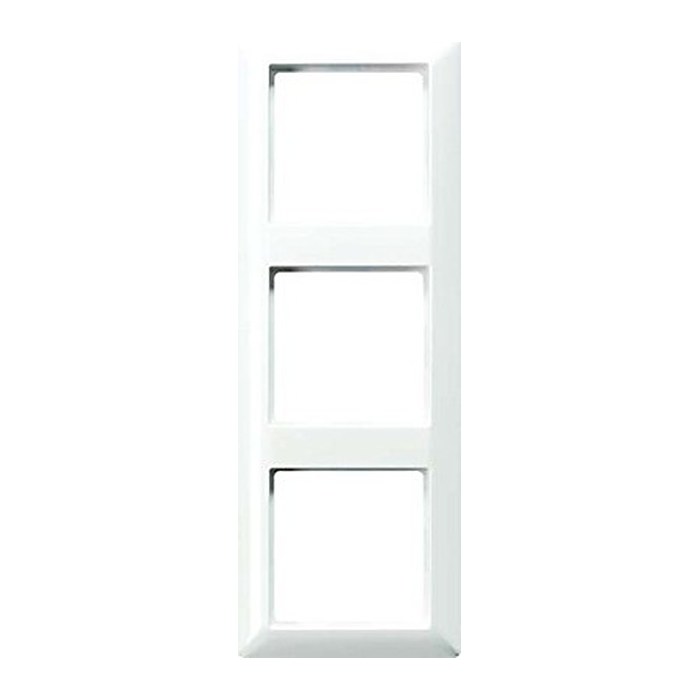 JUNG  3-fach Steckdosenrahmen AS 583 WW weiß 22,3 x 8,1 cm, 1 St.