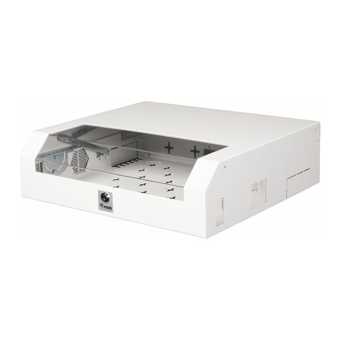 Equip 19" Netzwerkschrank Stahltür SF 500x475mm 5HE grau