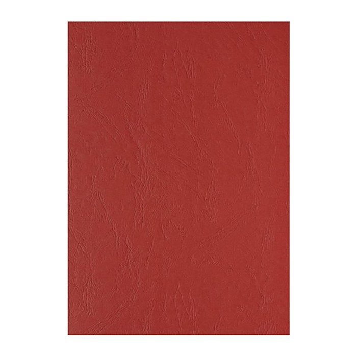 LMG Rückwände für Bindemappen rot, DIN A4 240 g/qm, 100 St.