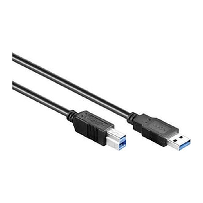 Good Connections USB3.0 Kabel A-B schwarz 5m