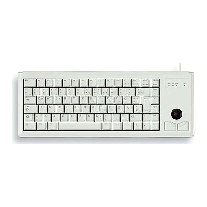 CHERRY ML4400 Tastatur Wired EU TKL 75% +Trackball hellgrau
