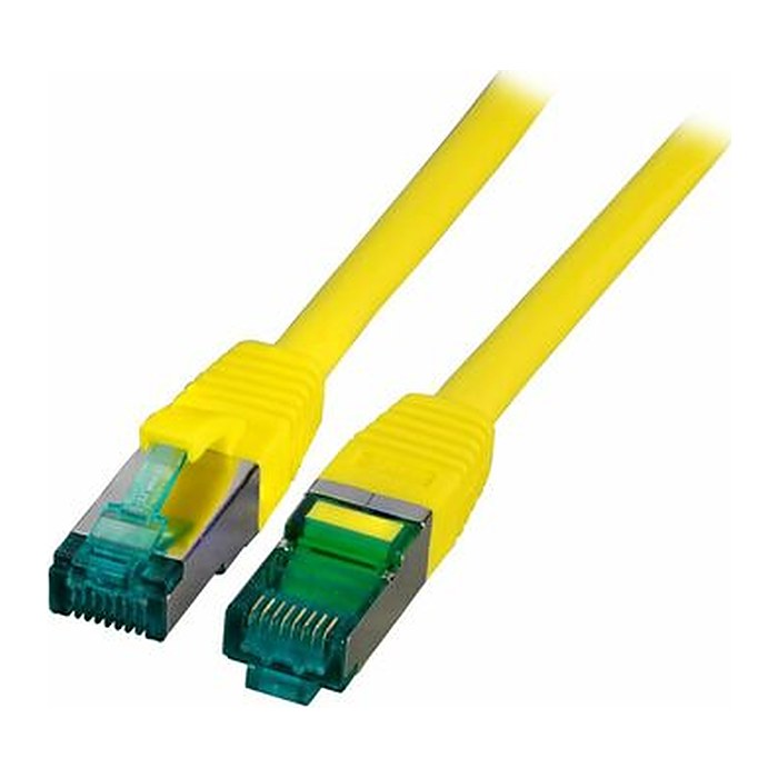 EFB RJ45 Patchkabel S/FTP Cat.6A LSZH 5.00m gelb