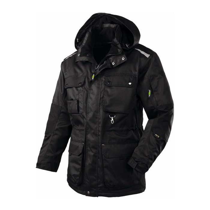 teXXor® unisex Winterjacke BOSTON schwarz Größe L