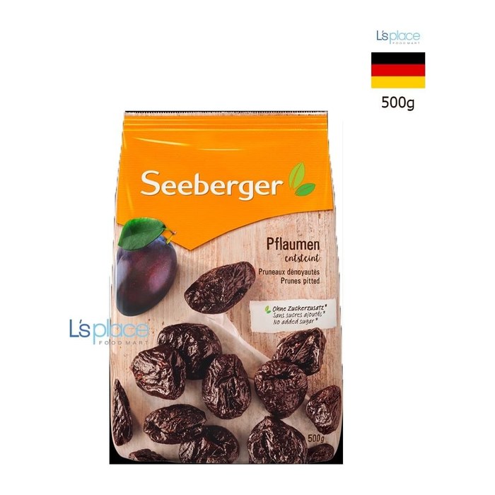 SEEBERGER Pflaumen entsteint Trockenfrüchte 500,0 g, 1 St.